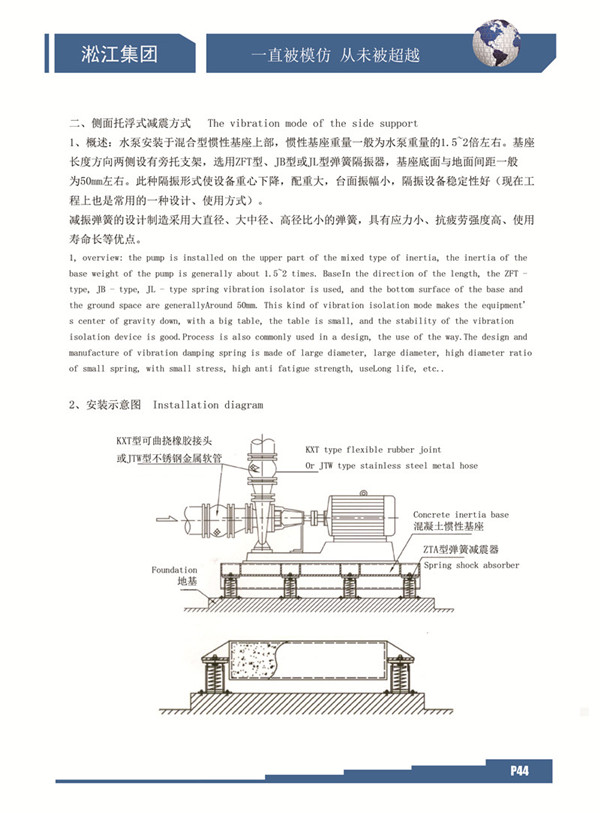 專家告訴你怎么去設計好*款水泵彈簧減震器？